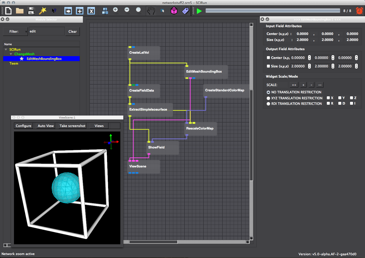 Visualize the mesh’s bounding box.