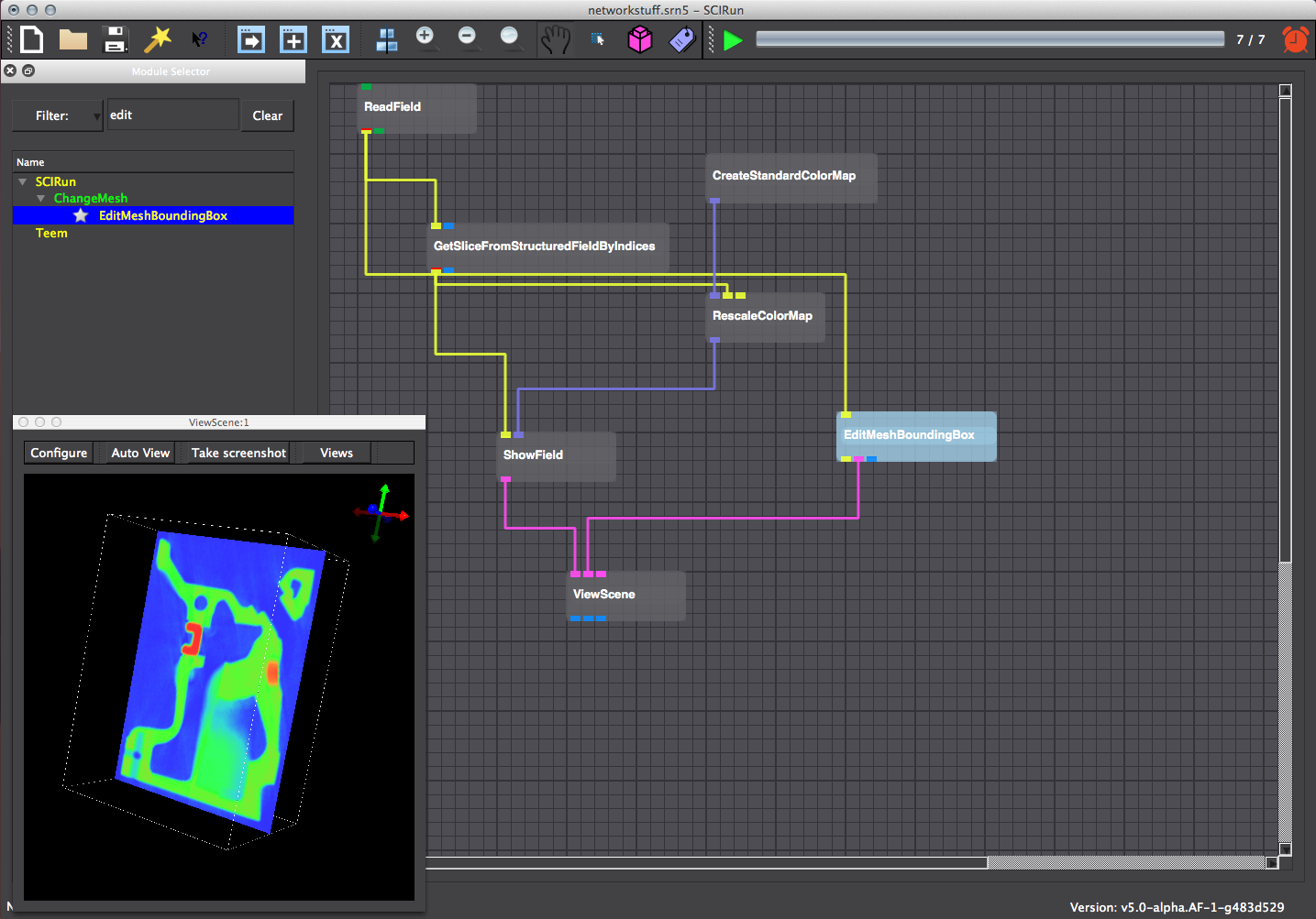 Visualize the mesh’s bounding box.