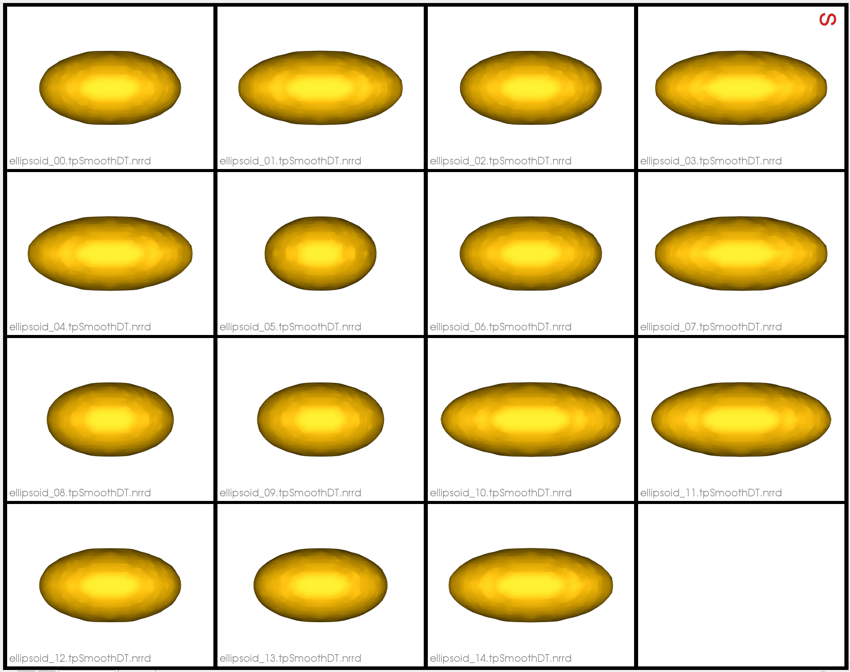 Ellipsoid cut distance transforms