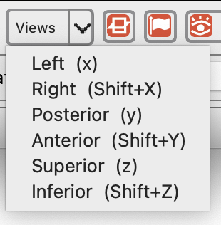 Views dropdown