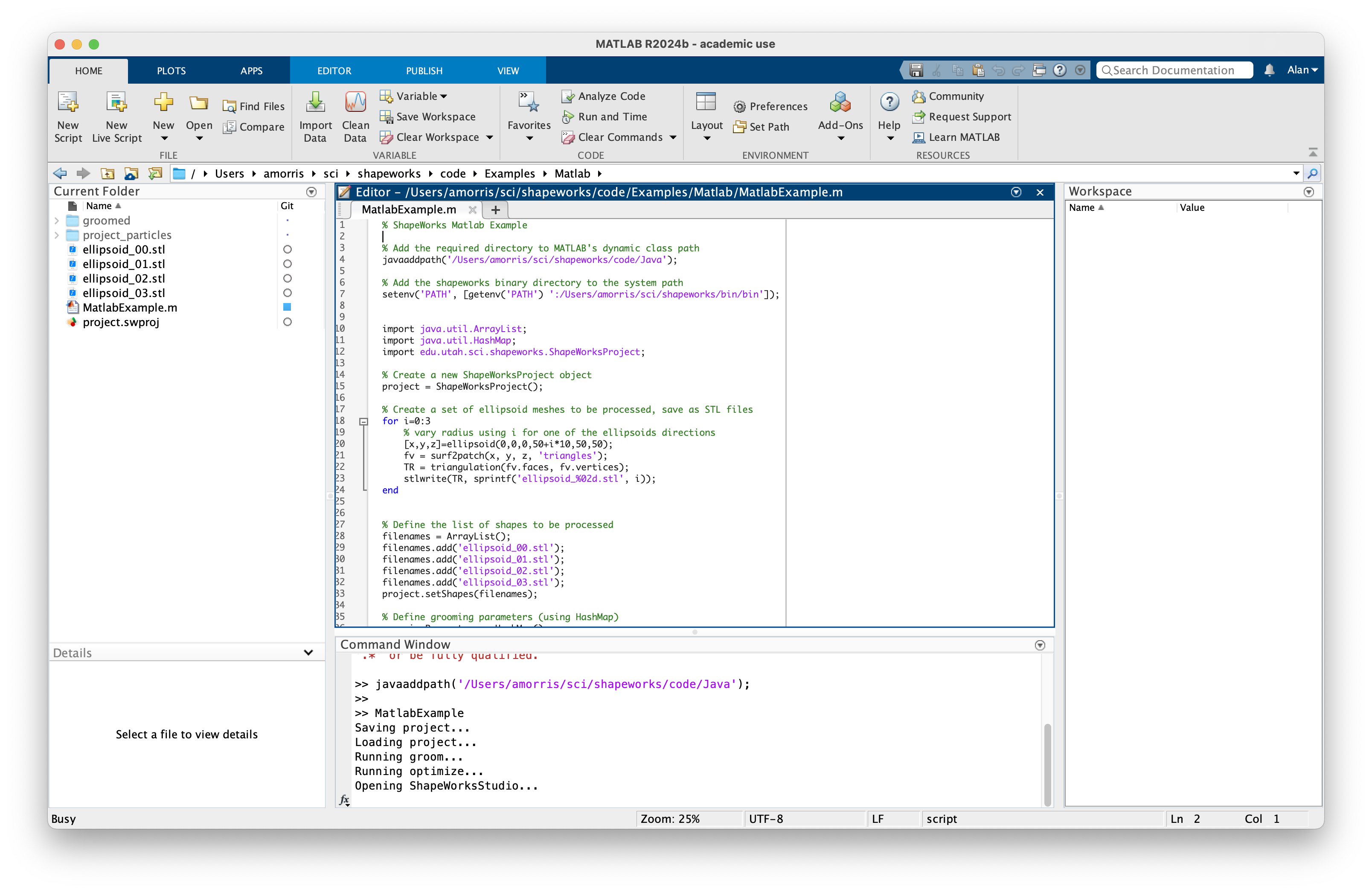 Matlab Example