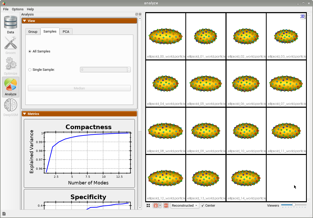 Ellipsoid Samples