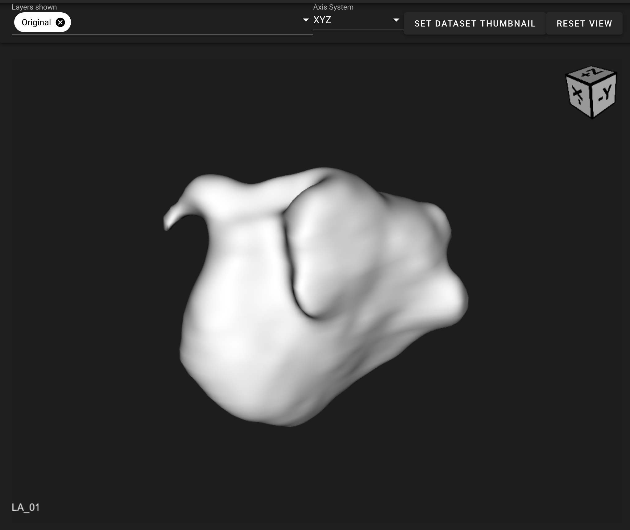 ShapeWorks Cloud Shape Viewer