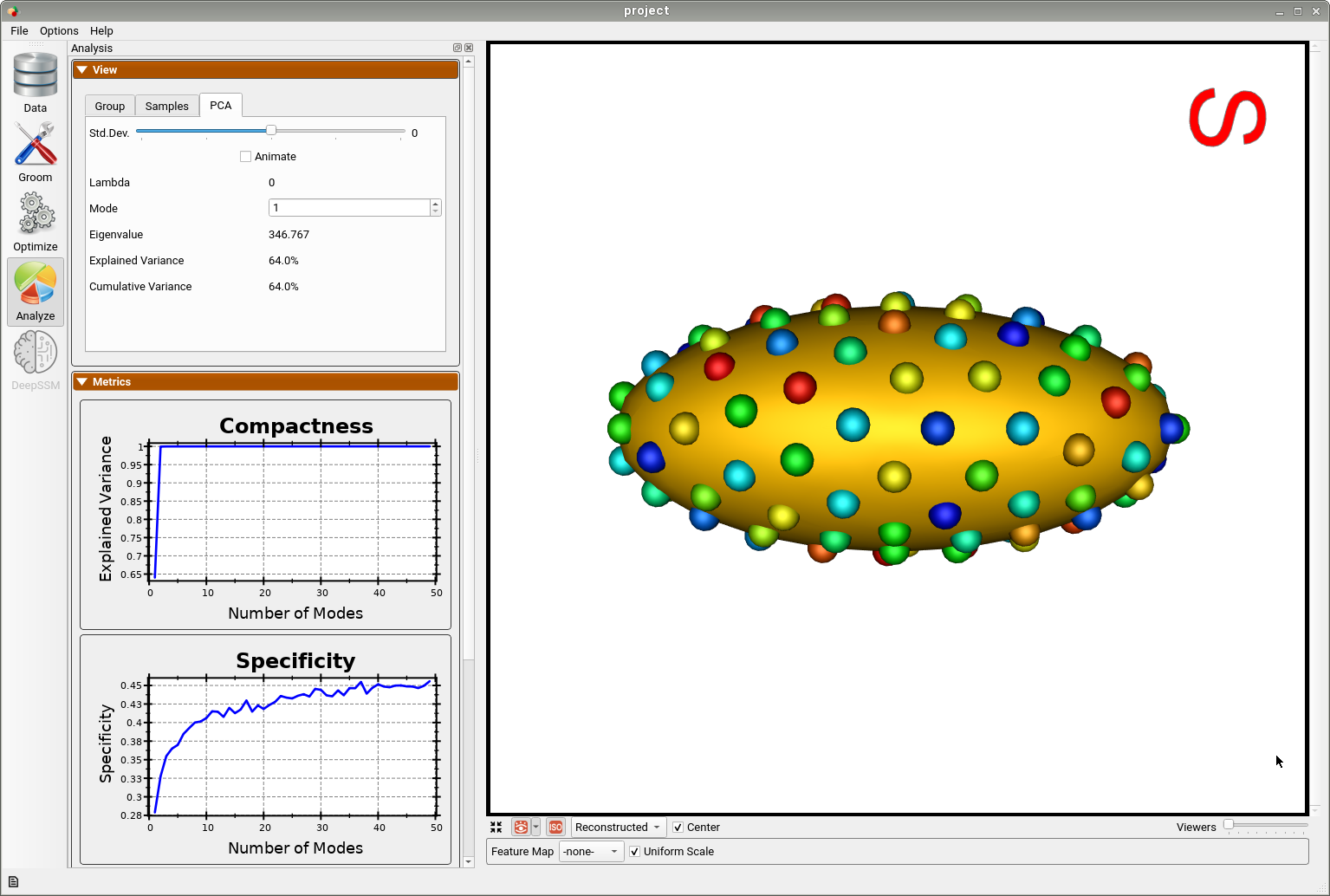 Ellipsoid Shape Model