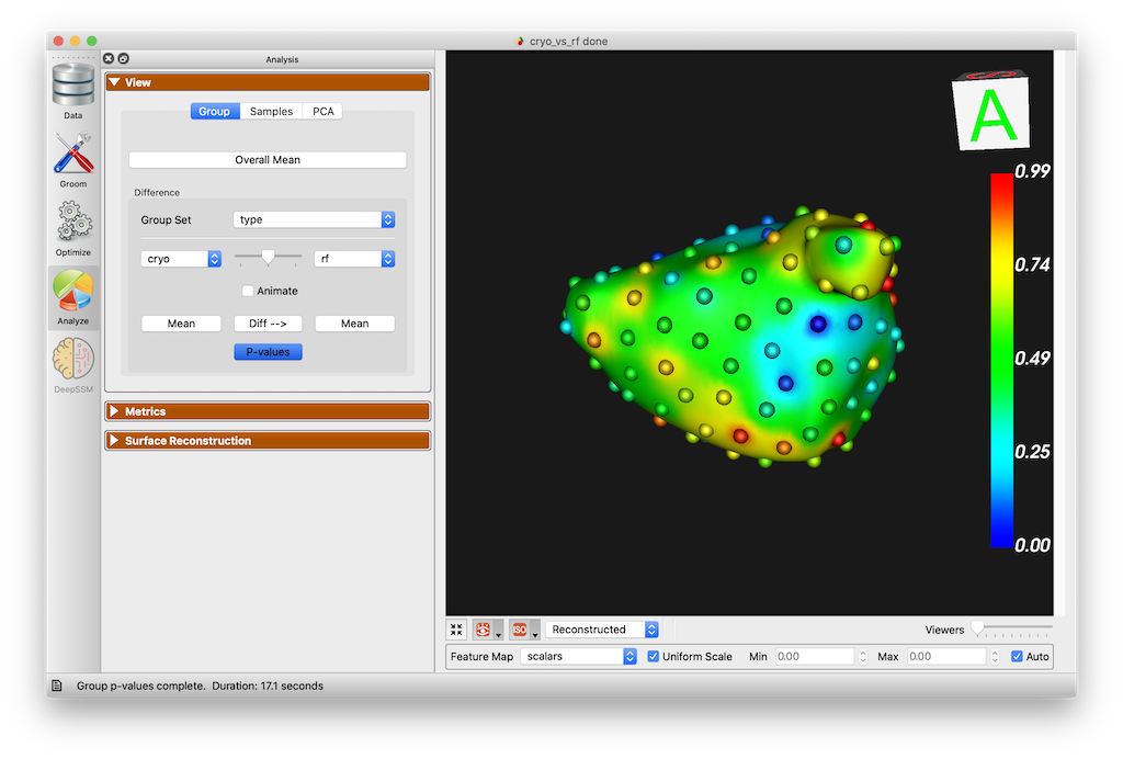 Studio DeepSSM - Group p-value